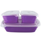 Otima Starter Pack Plastic 6 Pieces Lunch Box Set