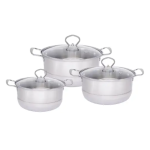 Condere 6-piece Stainless Steel Pot Set