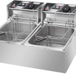 Stainless Steel 6l+6l Double Electric Fryer