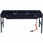Totai 3 Plate Gas Stove Foldable Outdoor Gas Cooker