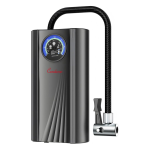 Condere Portable Inflating Pump: 12V Car Tire Air Compressor with Pressure Gauge