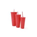 Straw Cup Set - 9piece