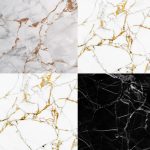 Glossy Marble Wallpaper - 5pc