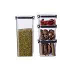 Minhaj Homeware - Food Storage Containers 4piece Set ZH-108337/4