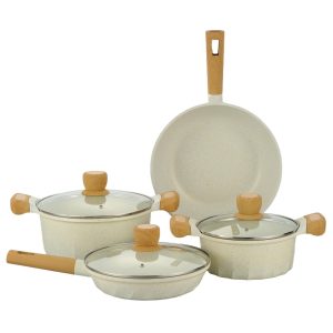 Minhaj Homeware - Magnolia 7piece Cookware Set
