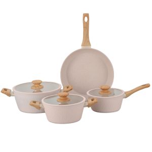Minhaj Homeware Tulip Meadow 7piece Cookware Set