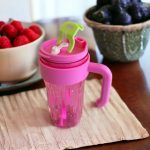 Simple Portable Straw Cup 920ml - Assorted Colours