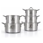 Minhaj Homeware 10pieces Aluminium Baby Set 1-5