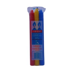 Newden Rainbow Candles 450g - Pack of 6