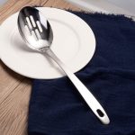 Minhaj Homeware Rice Spoon Slotted Stainless Steel