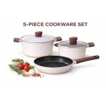 iStar Granite Coating 5piece Cookware Set