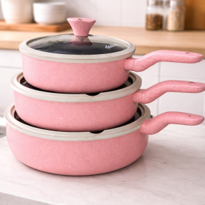 iStar Fry Pan Set 6piece Non-Stick 10000047